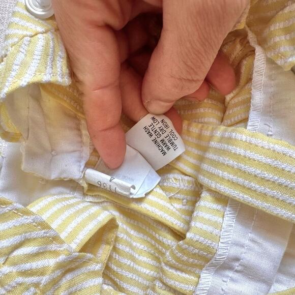 Vintage Fischel by Johnston‎ Romper Yellow Turtles size 4 - Picture 8 of 15